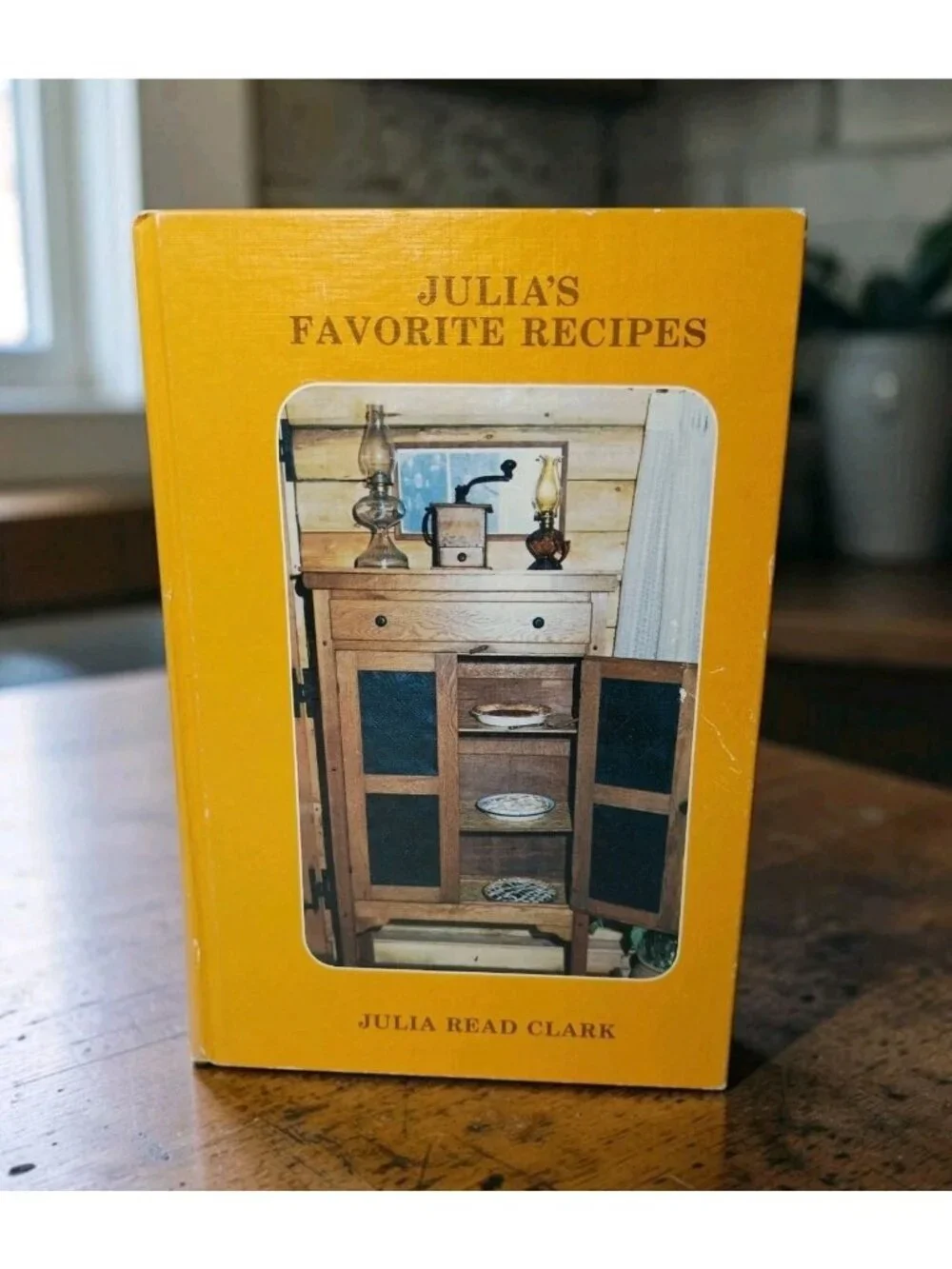 Vintage 1980 Julia's Favorite Recipes Cookbook Country Signed Colored Photos